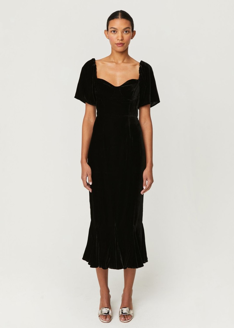 Clothing RHODE | Velvet Ramona Dress